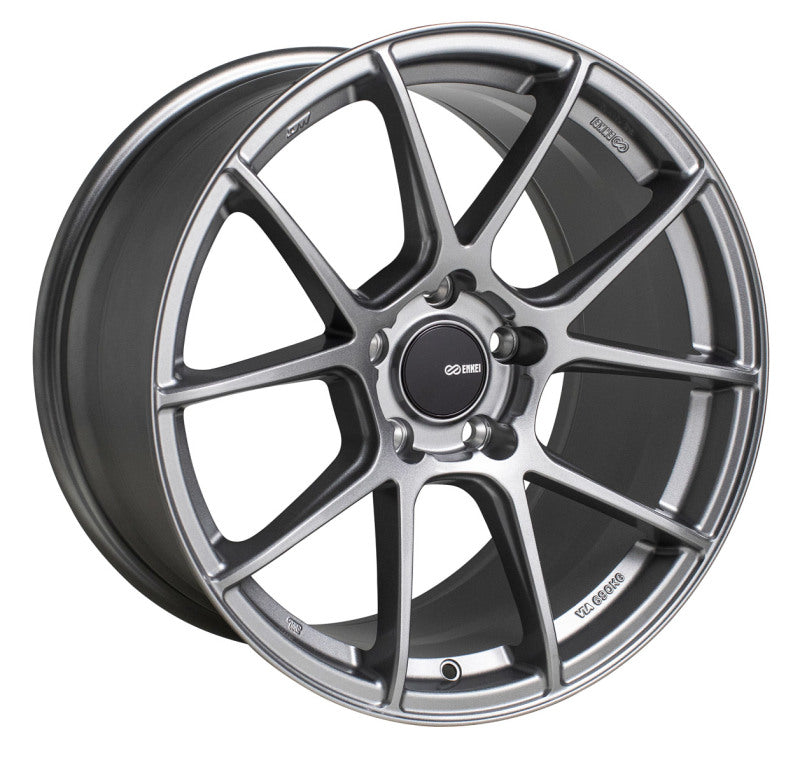 Enkei TS-V 18x8 5x112 45mm Offset 72.6mm Bore Storm Grey Wheel 522-880-4445GR