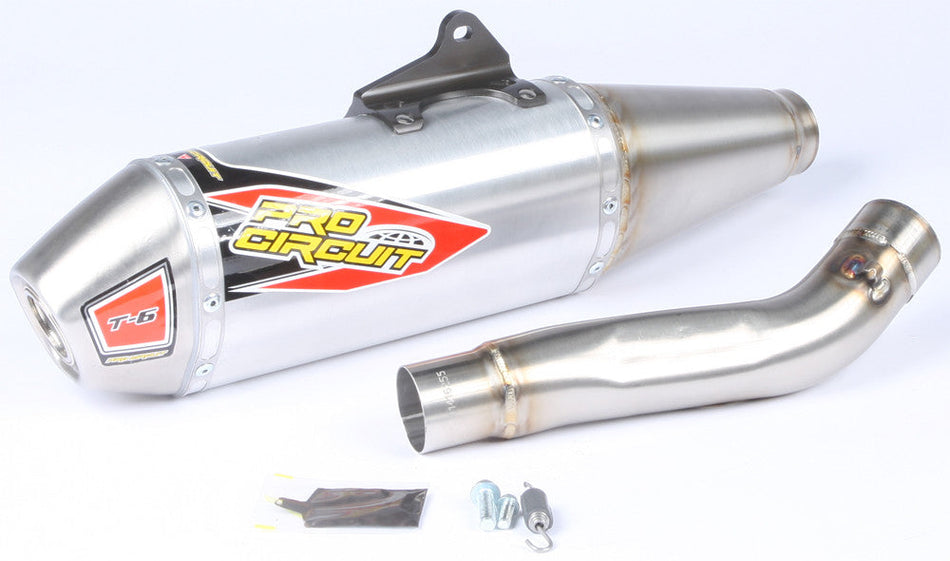 PRO CIRCUIT T-6 Stainless Slip-On Rmz250 '16-18 0141625A