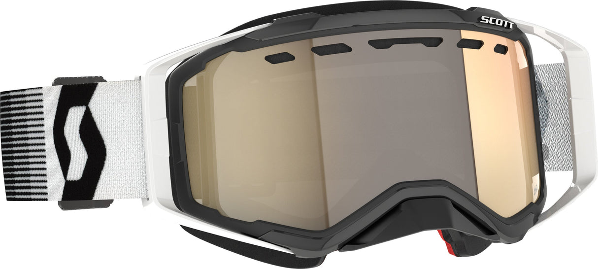 SCOTT Prospect Snwcrss Ls Goggle Prem Blk/White Bronze Chrome 278603-7702245