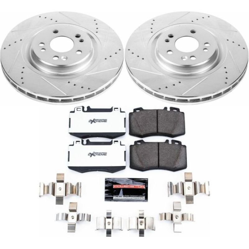 Power Stop 00-03 Mercedes-Benz ML55 AMG Front Z26 Street Warrior Brake Kit