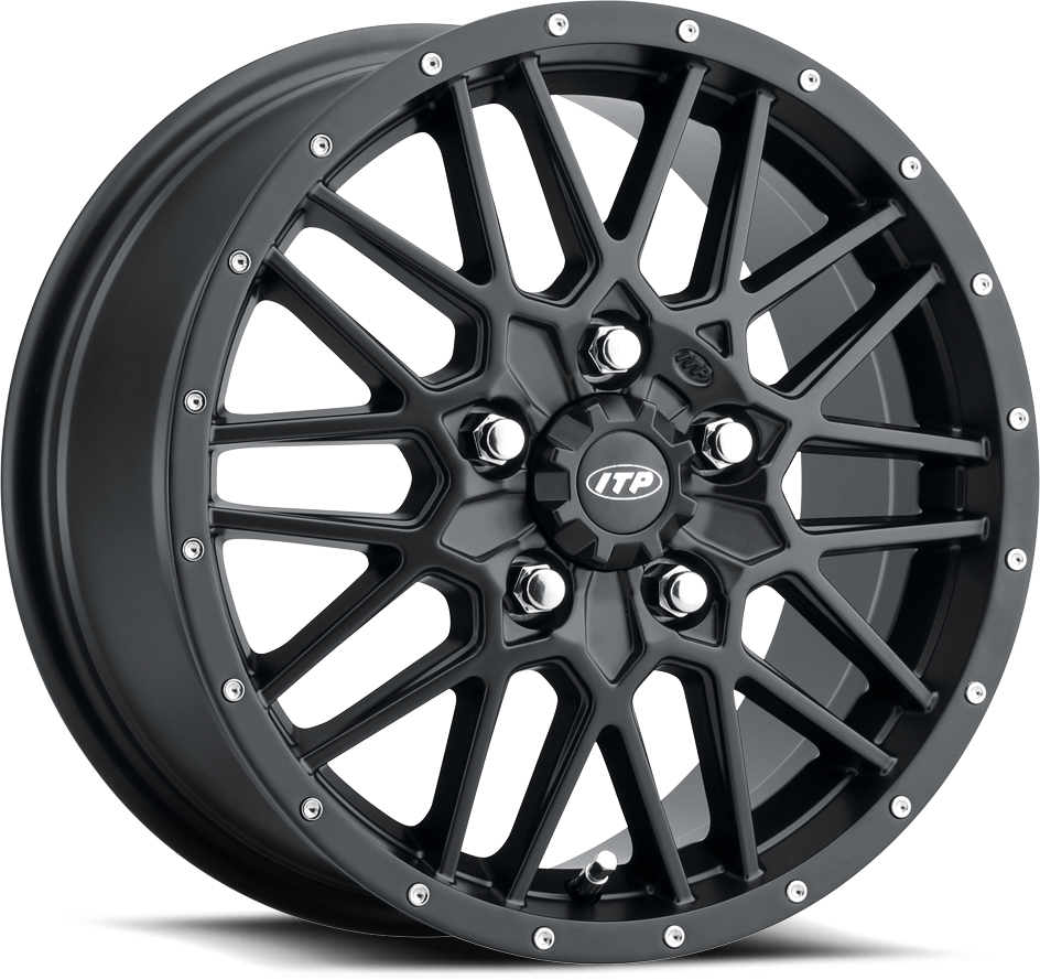 ITP Hurricane 15x7 5/4.5 6+1 Black 15RB545BX