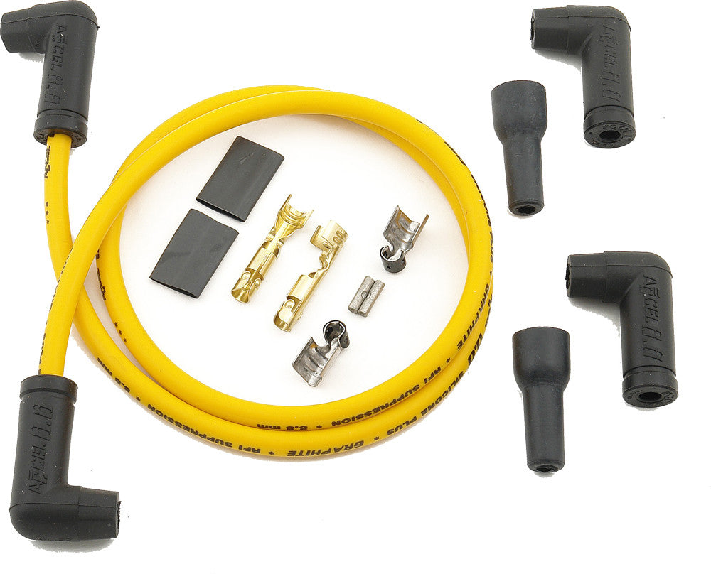 ACCEL 2 Plug Wire Set 8.8mm Yellow 173083