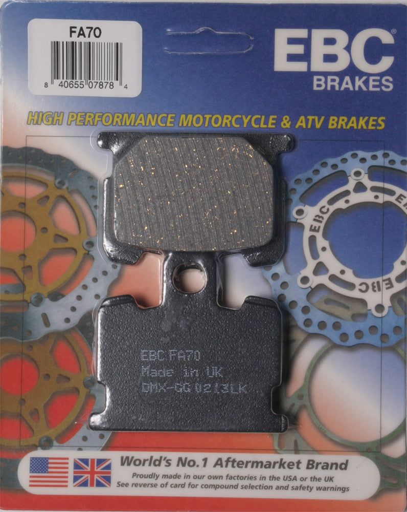 EBC Brake Pads Fa70 Organic FA70