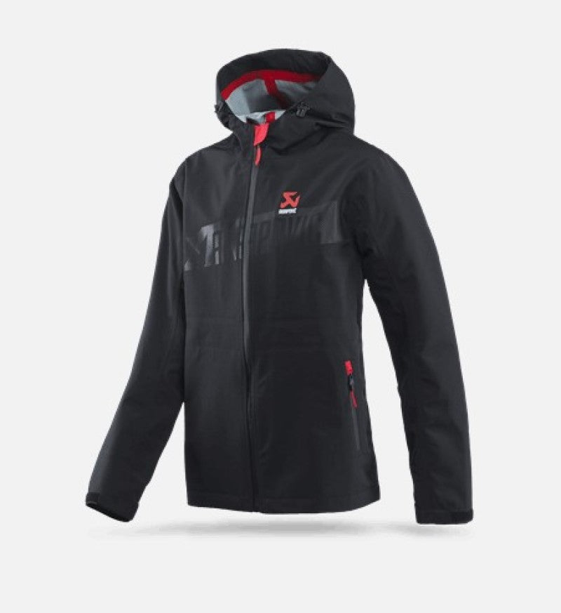 Akrapovic Mens Corpo Rain Jacket Black - 2XL 802072