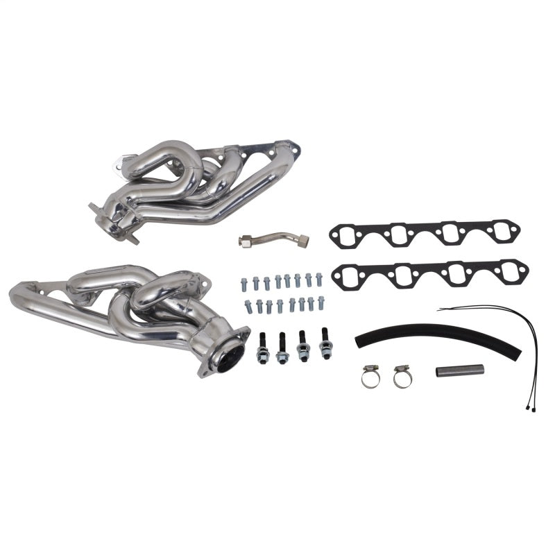 BBK 94-95 Mustang 5.0 Shorty Tuned Length Exhaust Headers - 1-5/8 Silver Ceramic 15290