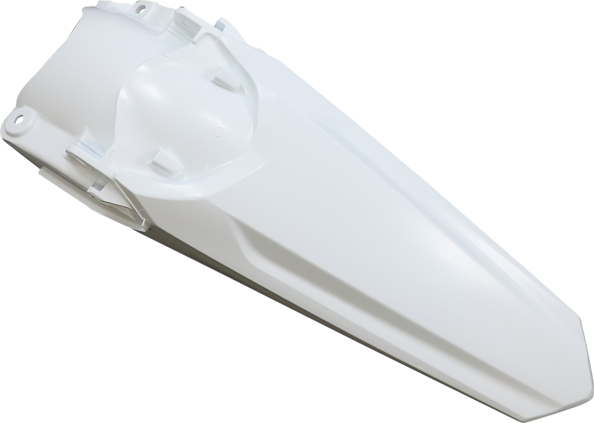 UFO MX Rear Fender - White HO05604-041