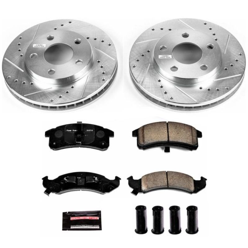 Power Stop 94-99 Buick LeSabre Front Z23 Evolution Sport Brake Kit