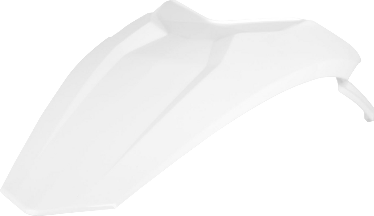 POLISPORT Fender - Rear - White - SX 85 8579400002