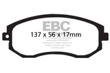 EBC 12+ Scion FR-S 2 Greenstuff Front Brake Pads DP21884