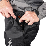 THRASHIN SUPPLY CO. Mission Rain Pants - Black - S/M TMJ-08-08