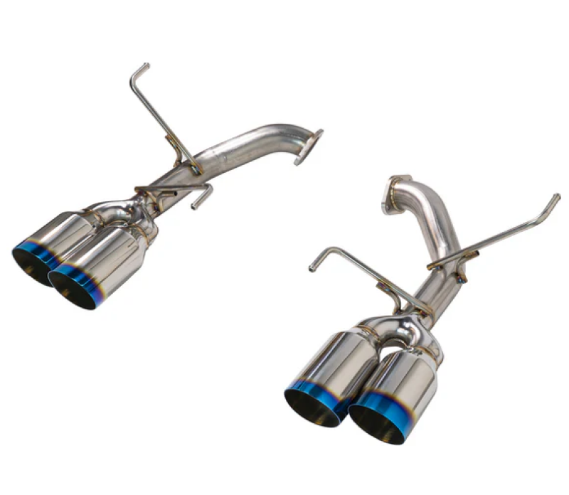 Remark 2022+ Subaru WRX (VB) 4in Axleback Exhaust w/ Burnt Stainless Single Wall Tip RO-TTVB-S4