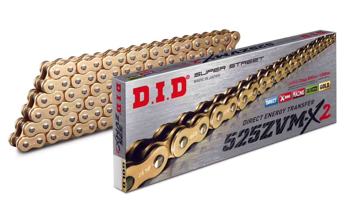 D.I.D Chain 525zvm-X2 G&g-160zb 525ZVMX2G160