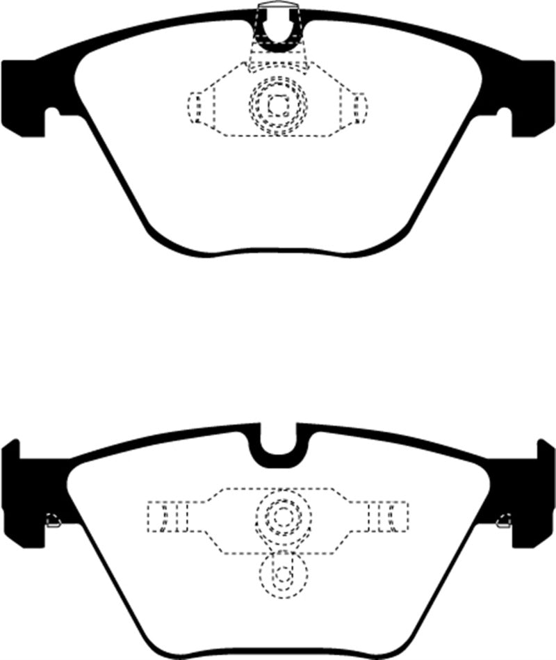 EBC 08-10 BMW M3 4.0 (E90) Redstuff Front Brake Pads DP31449C