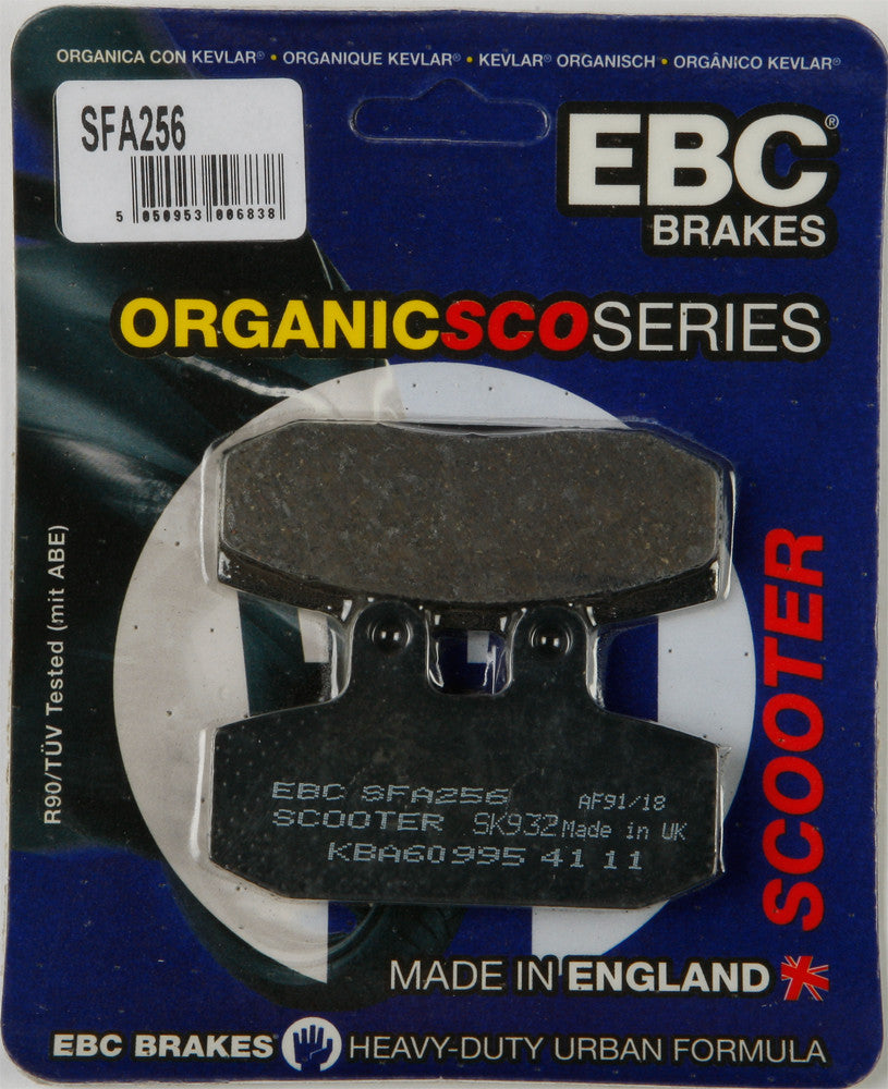 EBC Brake Pads Sfa256 Organic SFA256