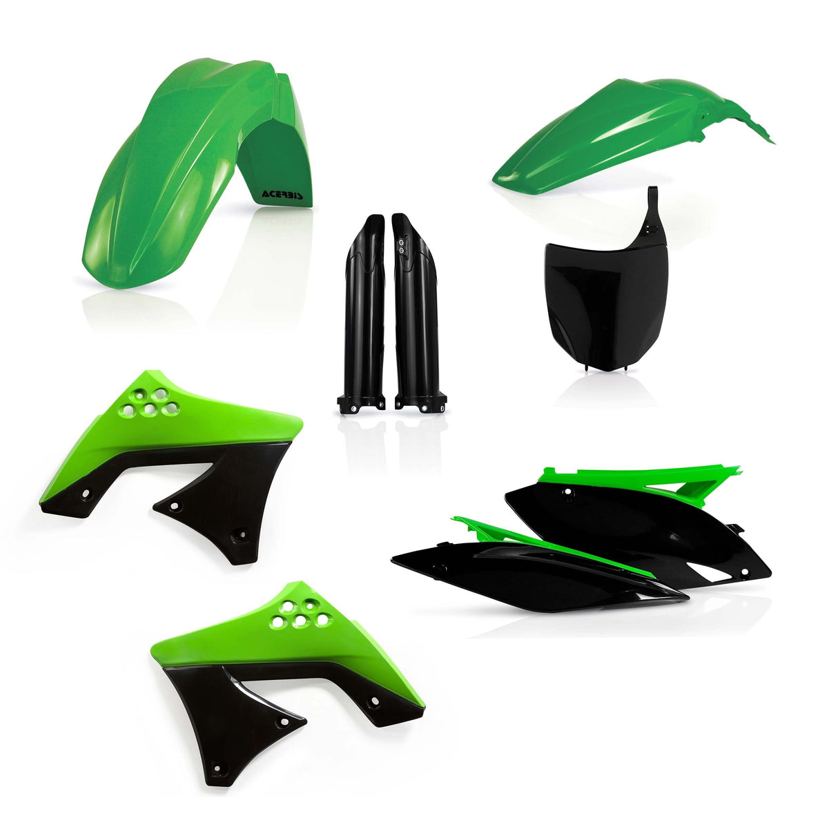 ACERBIS Plastic Kit Green 2198050438