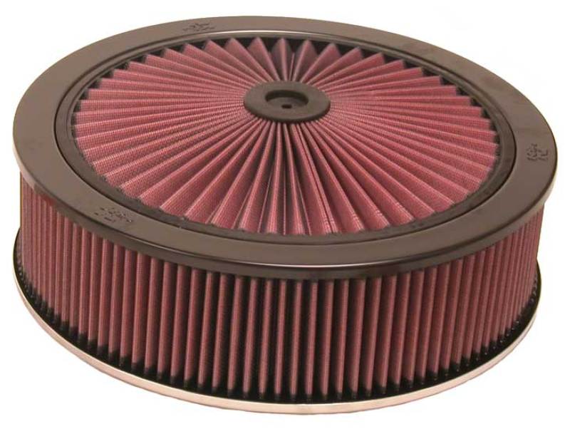 K&N X-Stream Top Filter Red 14in OD / 7.313in Neck Flange / 5.5in Height 66-3080