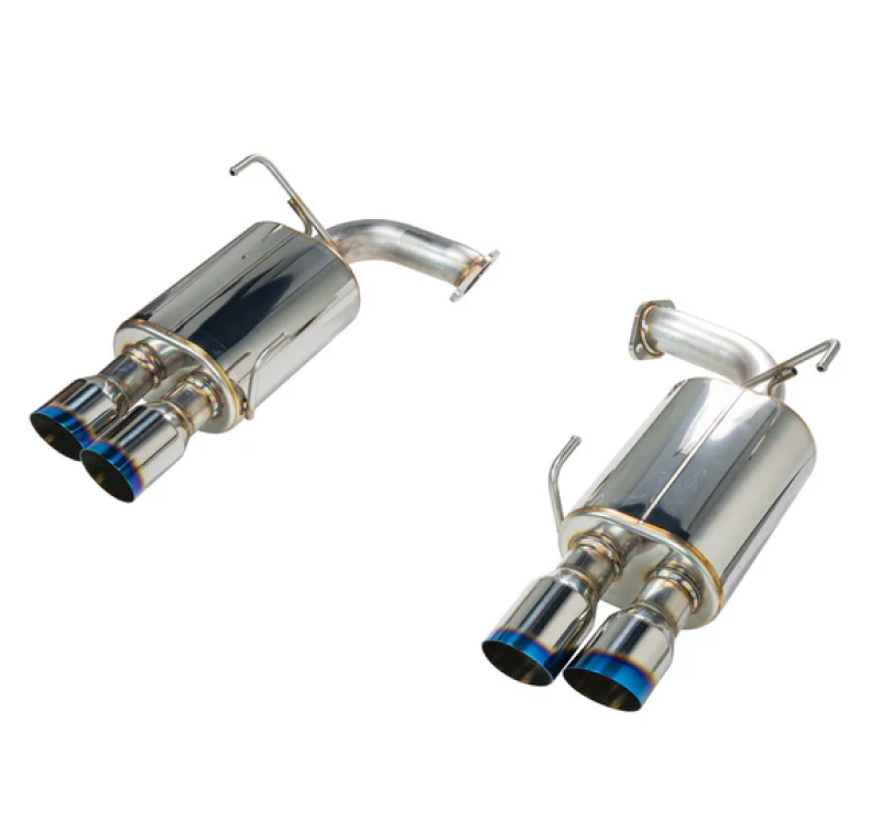 Remark 2022+ Subaru WRX VB Axle Back Exhaust w/Burnt Stainless Steel Single Wall Tip RO-TTVB-SM