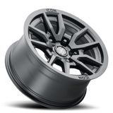 ICON Vector 5 17x8.5 5x150 25mm Offset 5.75in BS 110.1mm Bore Satin Black Wheel 2617855557SB