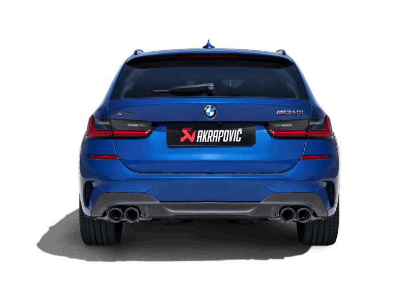 Akrapovic 20-22 BMW M340i (G20, G21) Slip-On Line (Titanium) (Requires BMW Part #18308686640) S-BM/T/30H