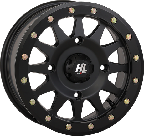 HIGH LIFTER Wheel - HLA1 Beadlock - Front/Rear - Matte Black - 14x7 - 4/137 - 5+2 (+40 mm) 14HLA1-1437