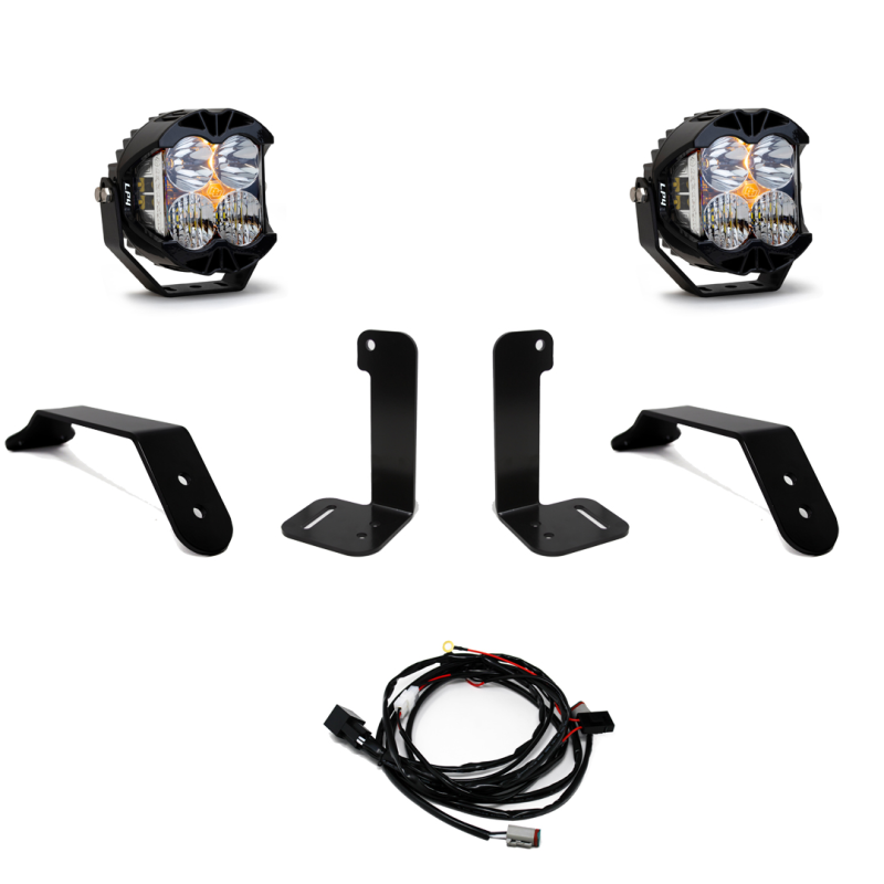 Baja Designs 2018+ Jeep JL/JT Dual LP4 Auxiliary Light Kit 447658