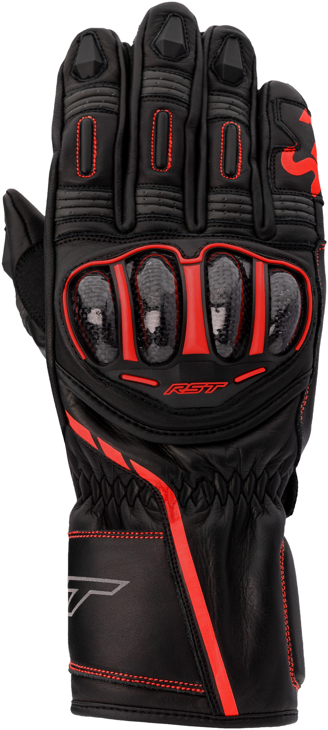 RST S1 Ce Glove Black/Grey/Red Sm 103033RED-08
