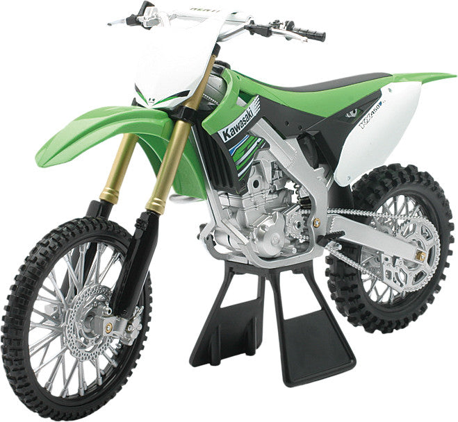 NEW-RAYReplica 1:6 Race Bike 12 Kawasaki Kx450f Green49403