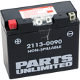 Parts Unlimited Agm Battery - Yt12b4/Yt12b-Bs Ct12b4