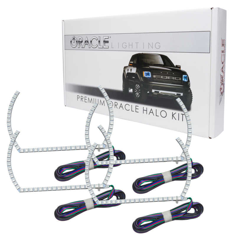 Oracle Chevy Silverado 14-15 Halo Kit Projector Style - ColorSHIFT w/ Simple Controller SEE WARRANTY