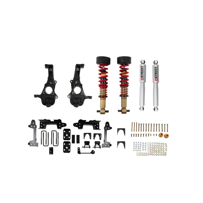 Belltech 19-23 Chevy/GMC Silverado/Sierra 1500 Short Bed 4WD Street Perfromance Coilover Kit 1041SPC