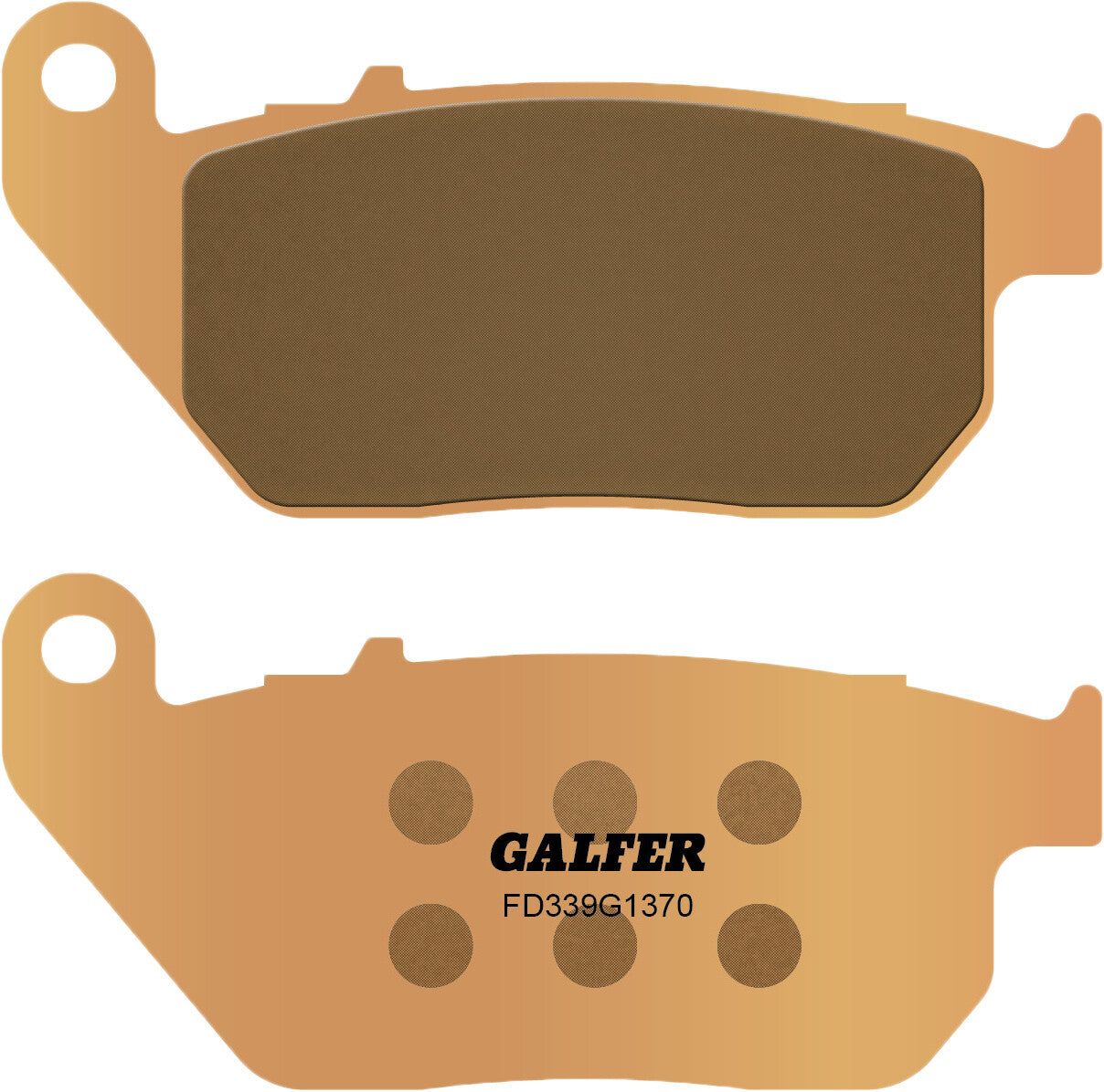 GALFER Brake Pads Hh Sintered Front `07-13 Xl FD339G1370