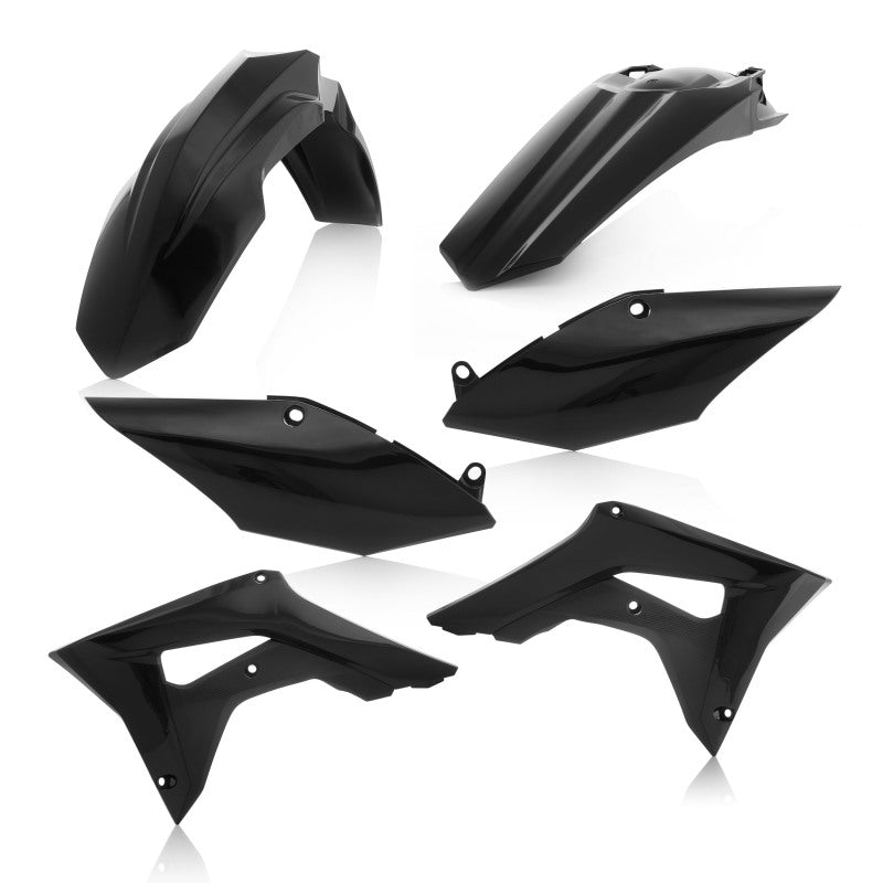 Acerbis 17-22 Honda CRF250R/ CRF450R/ CRF450R-S Plastic Kit - Black