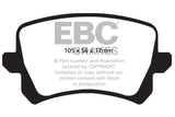 EBC 15+ Audi Q3 2.0 Turbo Redstuff Rear Brake Pads DP32004C