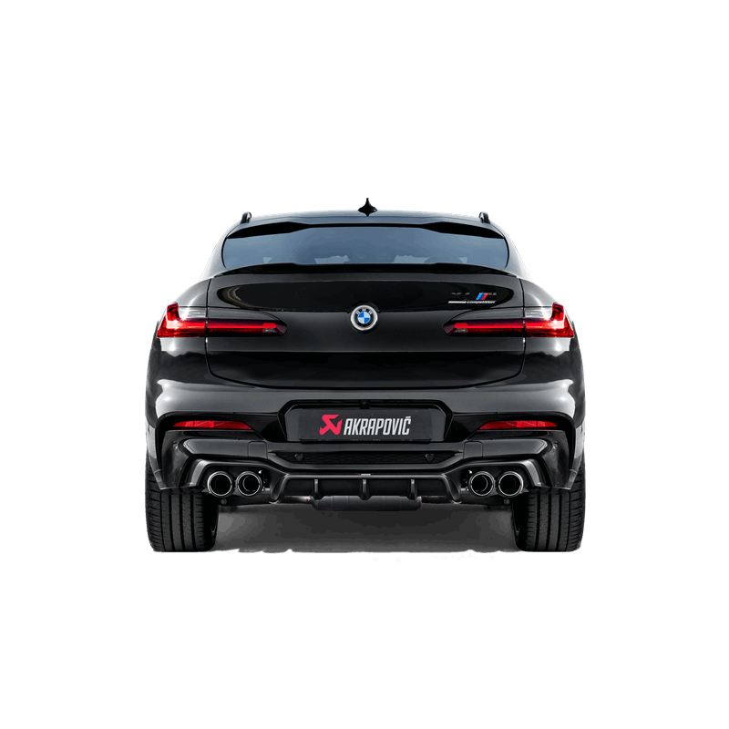 Akrapovic 2019+ BMW X4M Rear Carbon Fiber Diffuser - High Gloss DI-BM/CA/6