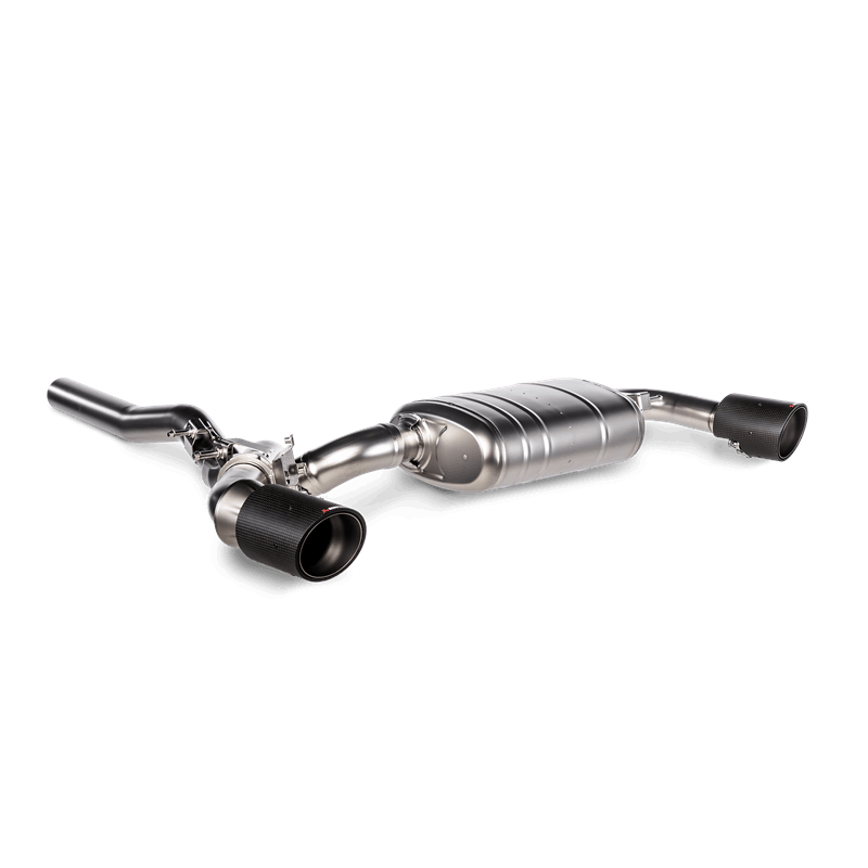 Akrapovic 2020+ BMW M135i / 2020 X2 M35i / Mini Clubman All4 Slip-On Line (Titanium) w/Carbon Tips S-BM/T/15H