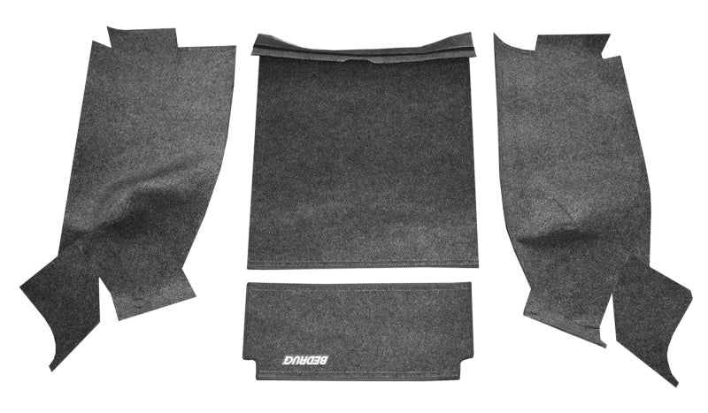 BedRug 76-80 Jeep CJ-7 Rear Kit w/Gussets 4pc Floor Kit (Incl Tailgate & Cargo Liner) BRCJ76R