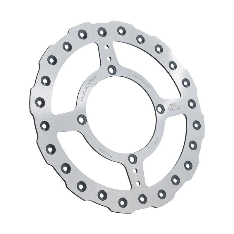 JTFront Brake Rotor Ss Self Cleaning KawJTD2110SC01