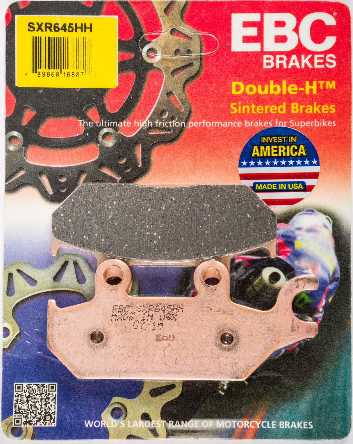 EBC Brake Pads Sxr645hh Sintered Sxr Series SXR645HH