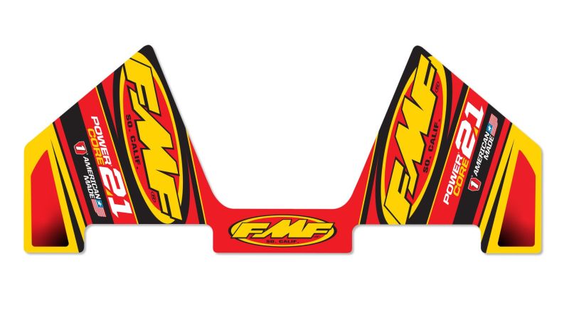 FMF Racing Powercore 2.1 Mylar Decal Replacement 3Pc 014951