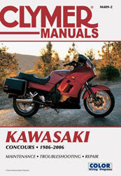 CLYMER Repair Manual Kaw Concours CM4092