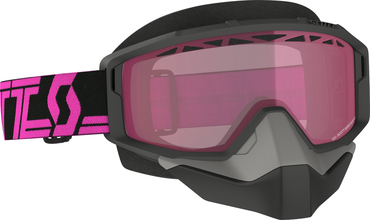 SCOTT Primal Goggle Snow Cross Black/Pink W/Rose 278606-1254134