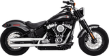 VANCE & HINES Eliminator 300 Slip-On Mufflers - Chrome Softail  2018-2022  16312