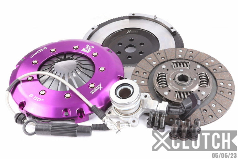 XClutch 13-18 Ford Focus ST 2.0L Stage 1 Sprung Organic Clutch Kit XKFD24640-1A