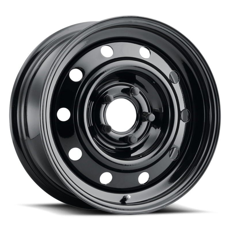 Mobelwagen MW-901B Stahl 16x7in / 5x112 BP / 30mm Offset / 2.95mm Bore - Black Wheel MW-901B-67017+30