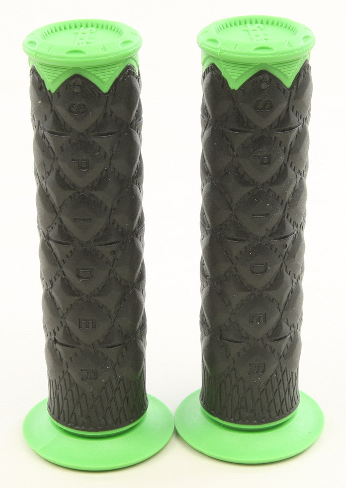 SPIDER Slim Line Slt Grips Green/Black 7/8" SLT-K/B