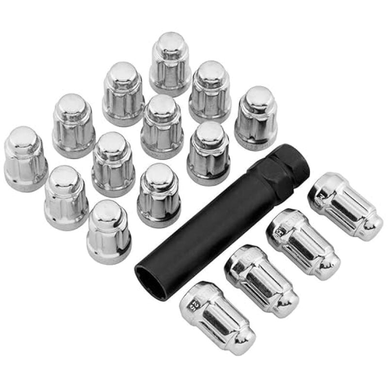 ITP Lug Nuts (Box) - 12x1.25 Splined Tapered - Chrome ALUG21BX