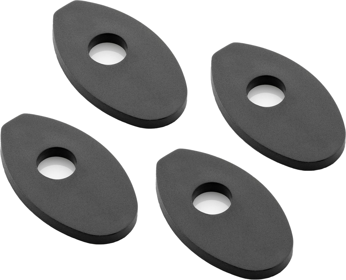 RIZOMA Turn Signal Mounting Kit 4 Pcs Black FR416B