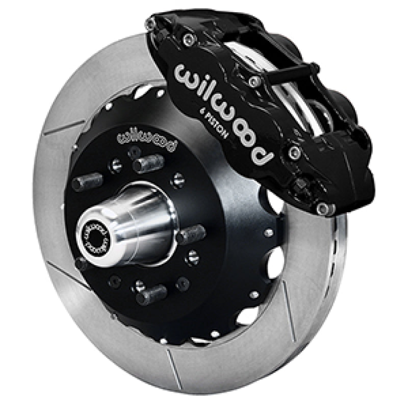 Wilwood 55-57 Chevy Bel Air Superlite 6R Kit, 5 x 4.50in/4.75in Hub - 12.88in Slotted Rotor