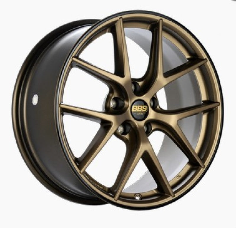 BBS CI-R 19x9 5x112 ET42 Bronze Polished Rim Protector Wheel -82mm PFS/Clip Required CI2201MBZ