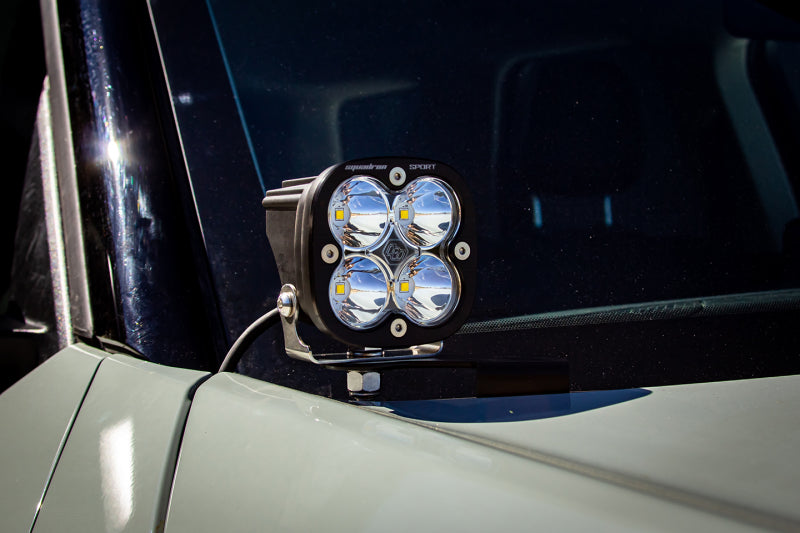 Baja Designs 21+ Ford Bronco Sport Squadron Pro Spot LED Light Pods - Clear 447686